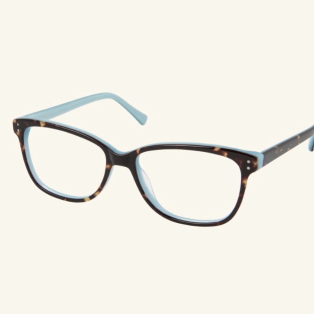 Tortoiseshell / Blue Glasses Frames - image 3